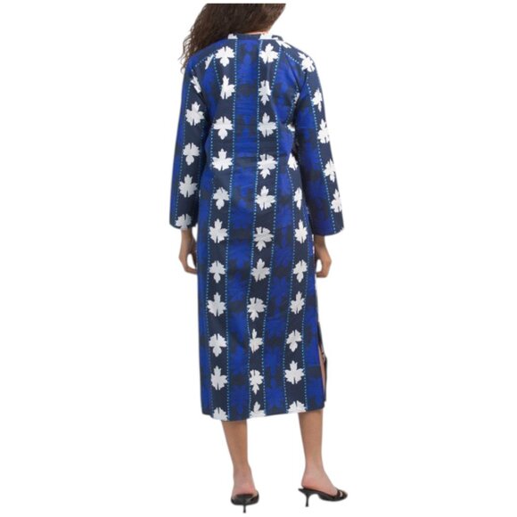 SAIL TO SABLE Button Front Midi Caftan - Picture 3 of 4